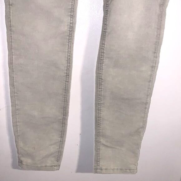 Indigo Rein Womens Flex Skinny Jeans Size 7 Light Taupe Denim Stretch Mid-Rise C - Picture 4 of 11
